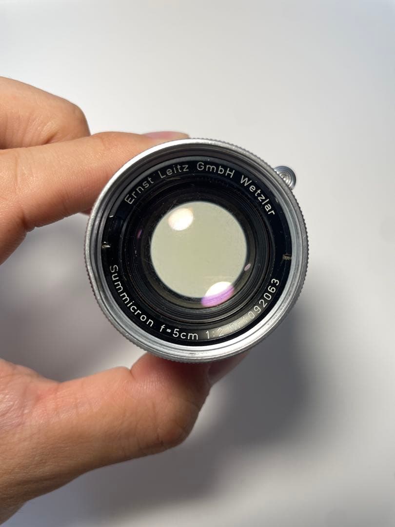 ライカ　ズミクロン M 50mm f2 沈胴　Leica summicron