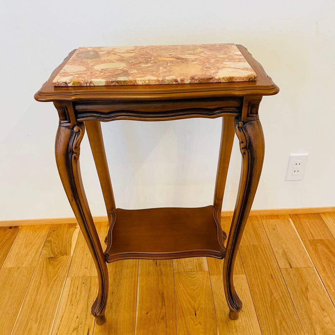 イタリア 大理石　猫脚 コンソール 台　テーブル アンティーク