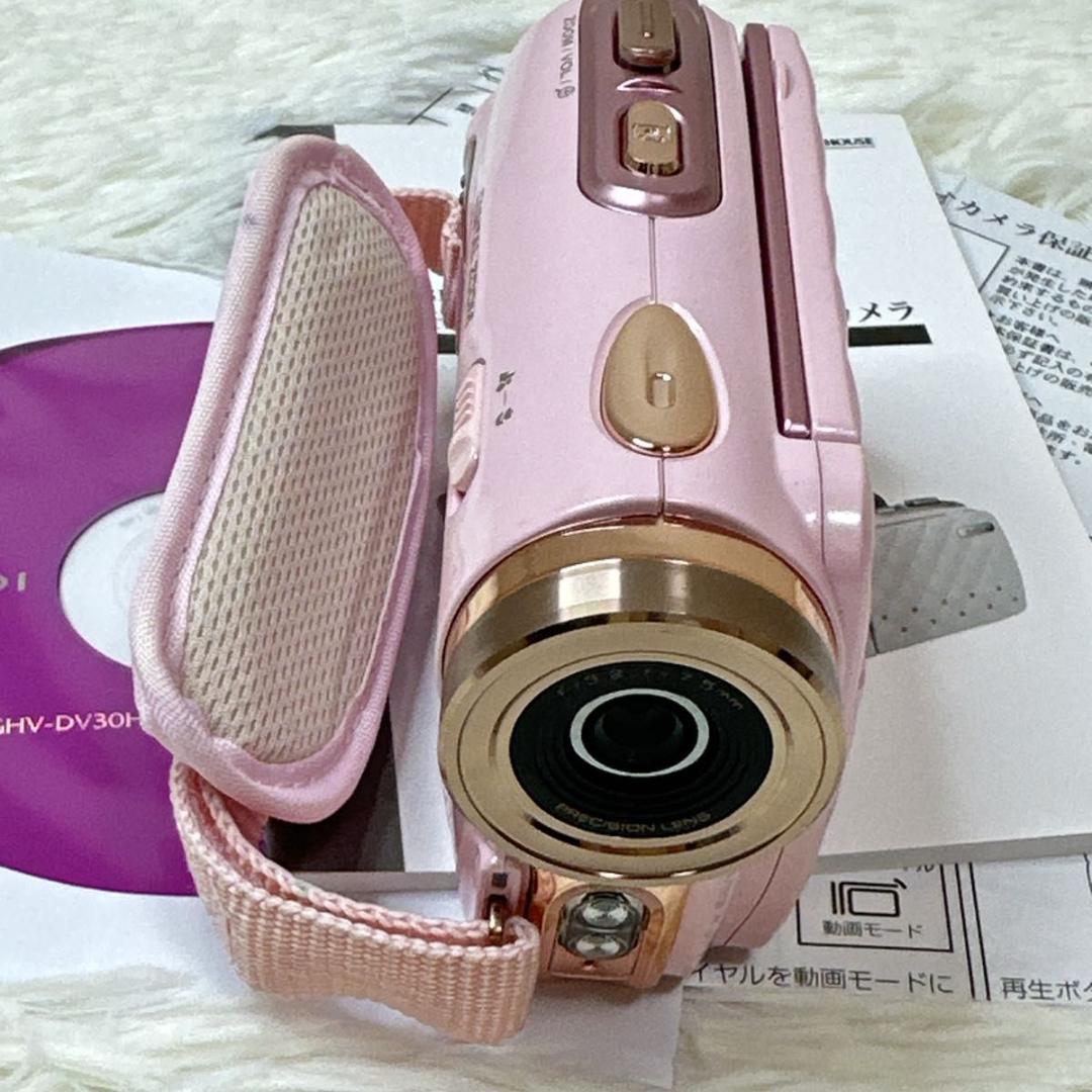 SDカード付 ピンク GAUDI デジタルビデオカメラ GREEN HOUSE