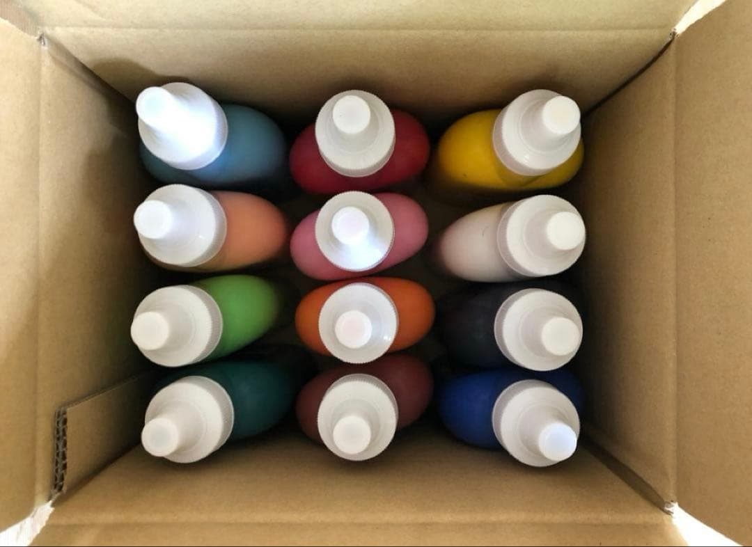 サクラ工作ポスターカラー260ml・12色セット