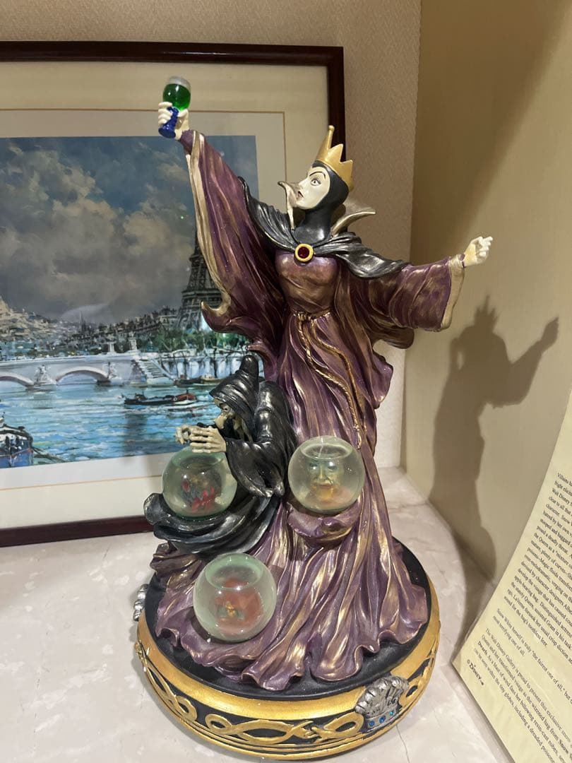 【希少・限定】ディズニーギャラリー＊Evil Queen スノーグローブ＊白雪姫