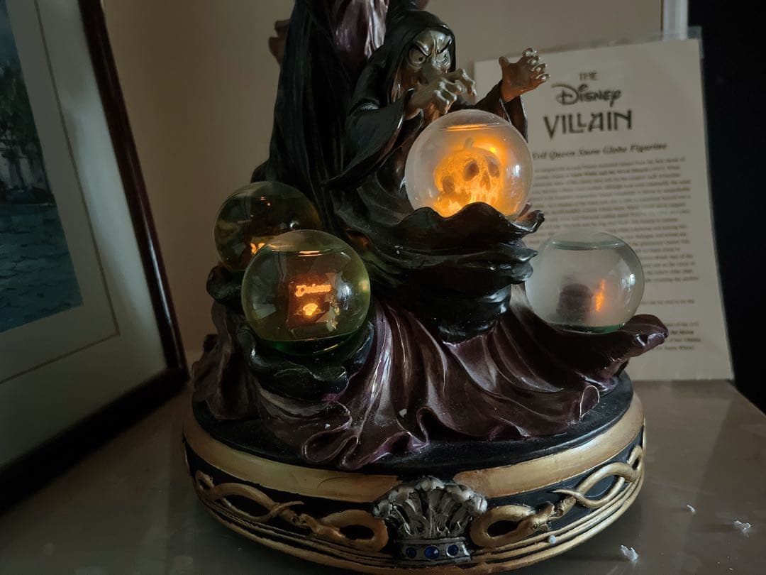 【希少・限定】ディズニーギャラリー＊Evil Queen スノーグローブ＊白雪姫