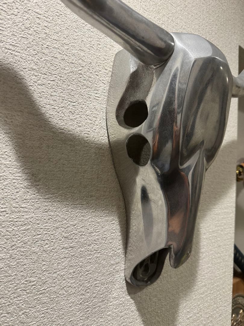 アルミ カウスカル　バッファロー頭蓋骨