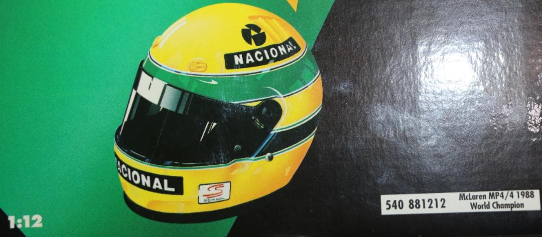 超貴重ビックスケール１／12　マクラーレン・ホンダMP4／4　ターボ　セナコレ