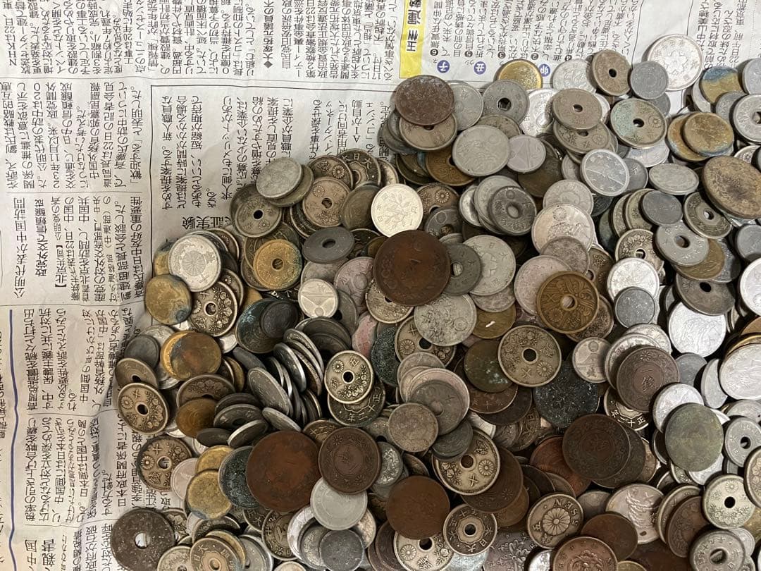 Ｙ　雑銭　日本古銭　硬貨　まとめ　約4.8Kg以上