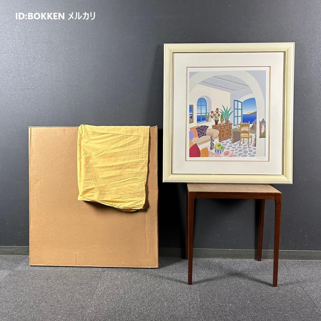 美品 トーマス・マックナイト「カラファティ」シルクスクリーン 直筆サイン入