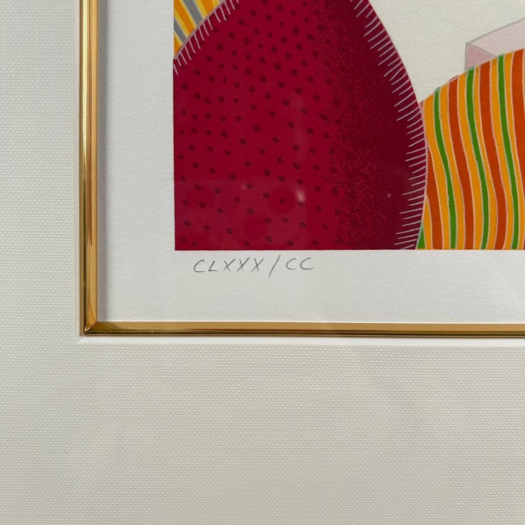 美品 トーマス・マックナイト「カラファティ」シルクスクリーン 直筆サイン入