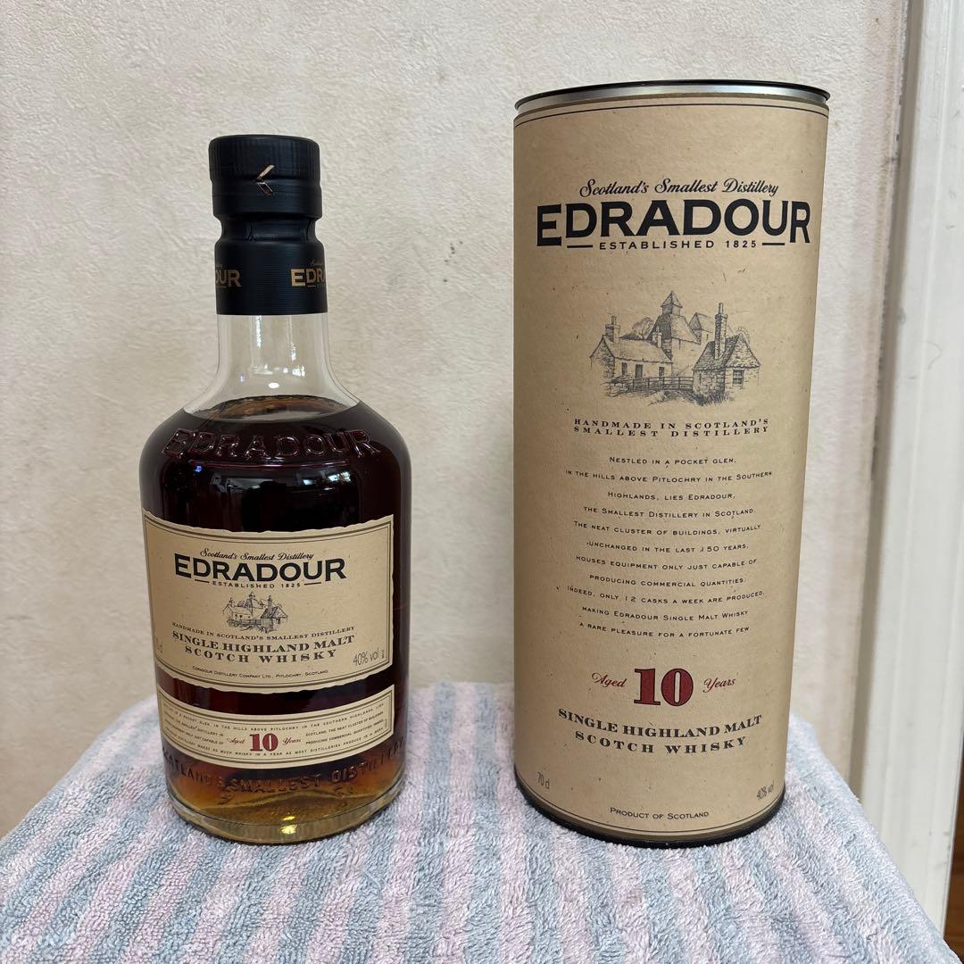 [値下げ❗️お正月セール]エドラダワー10年　古酒　終売ボトル 40% 70cl