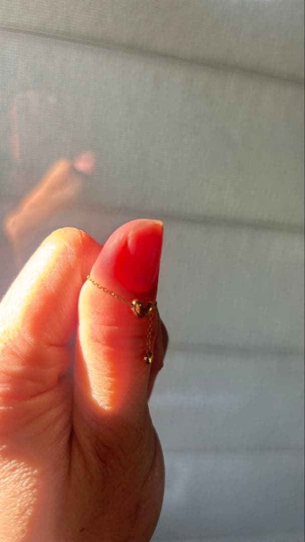 アクセサリー K18 Chain Ring, Adjustable Size