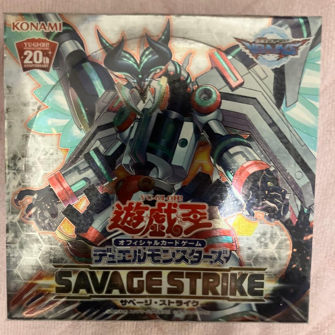 遊戯王■サベージ・ストライク■未開封■ボックス■絶版■日本語版コナミSAVAGE