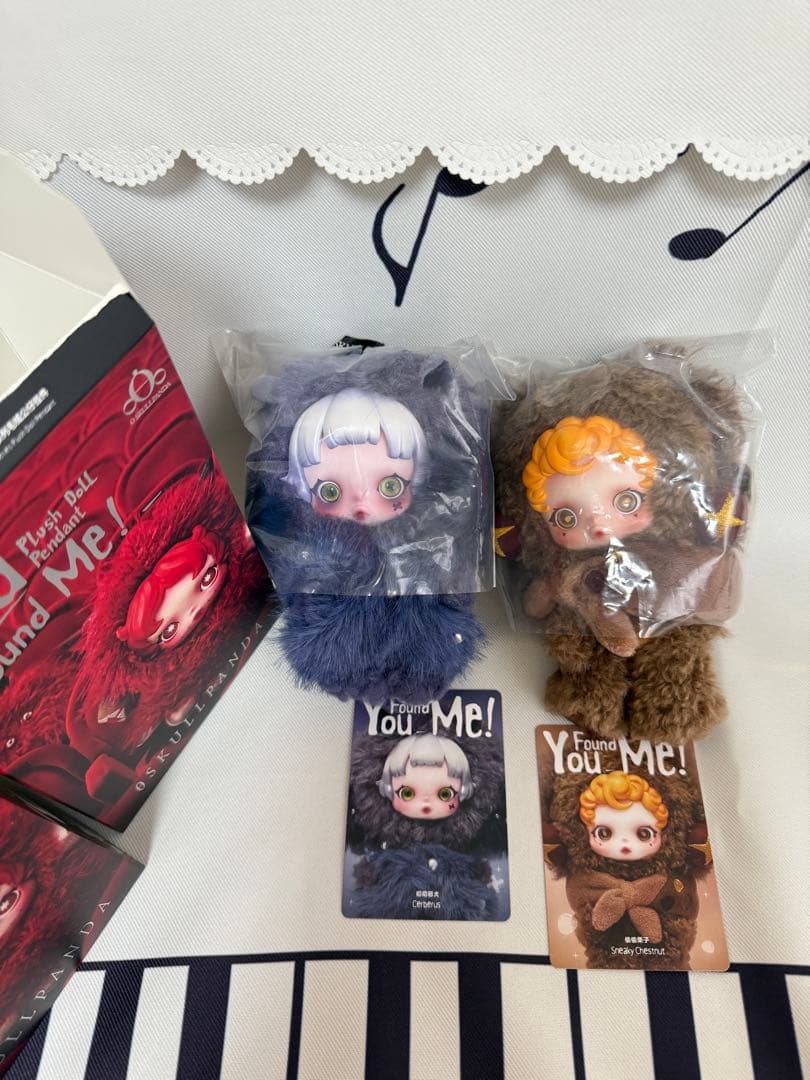 スカルパンダ　You Found Me! ぬいぐるみ2体セット