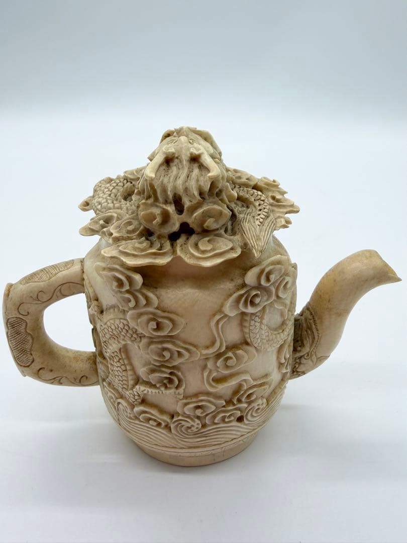 乾隆　銘　天然素材　急須　水指　水柱　中国美術