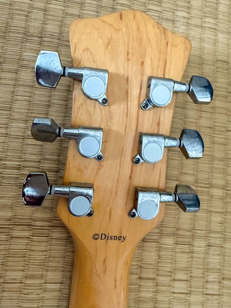 Disney エレキギター ブラック ミッキー