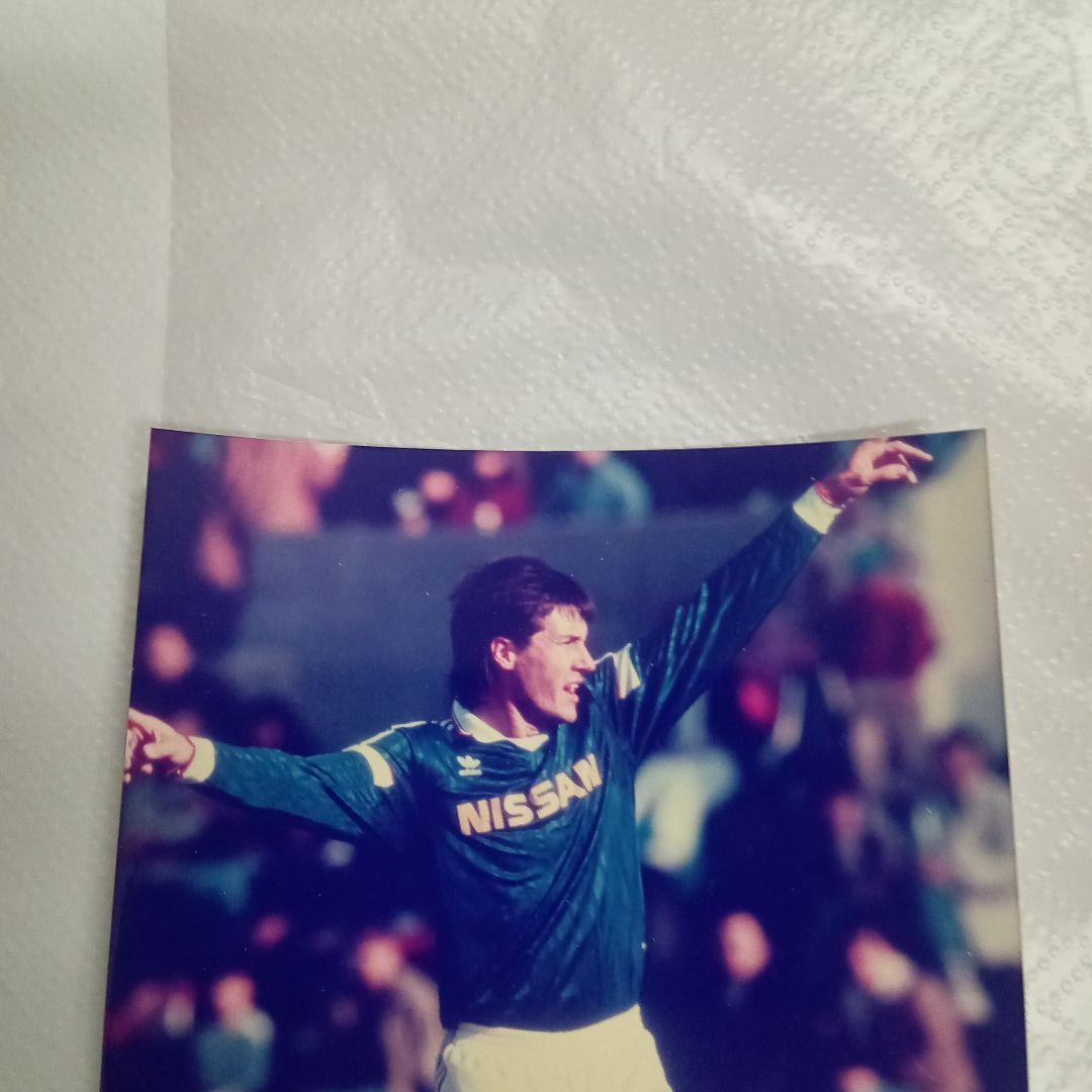 レア　１９９１年カルビーサッカーカード　レナト(日産)　当たり生写真