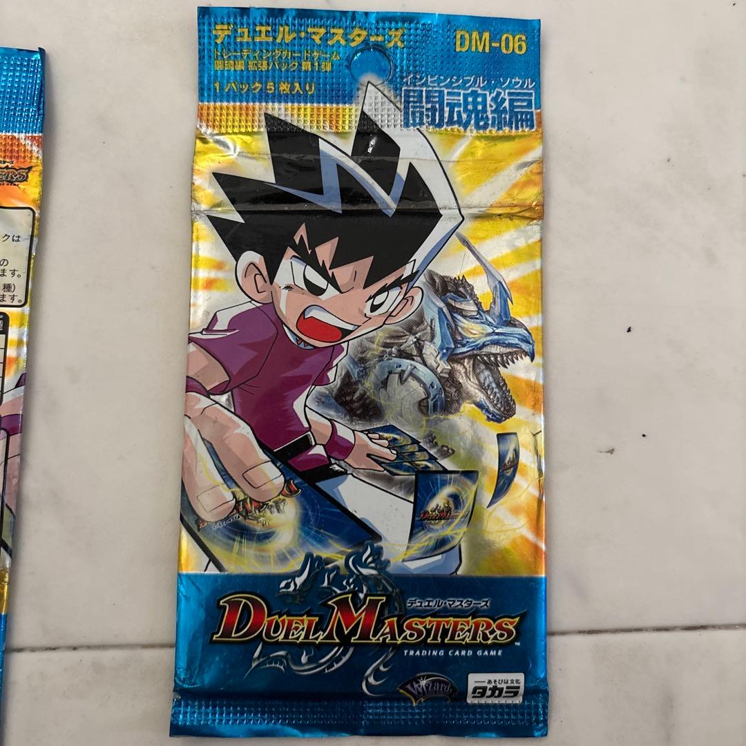 デュエマ　闘魂編　インビンシブルソウル　DM-06　3パック　未開封パック