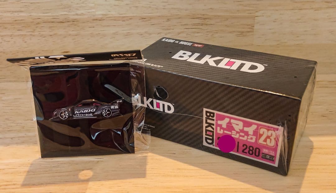ミニカー Kaido House BLKLTD GT-R(R34) KHMG105