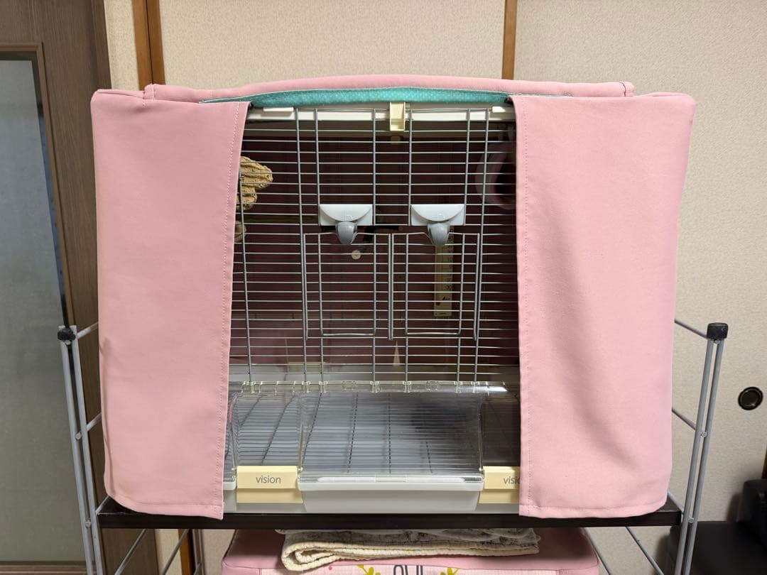 vision 鳥かご HAGEN 横網L01 ヒートランプ、日光浴ランプセット