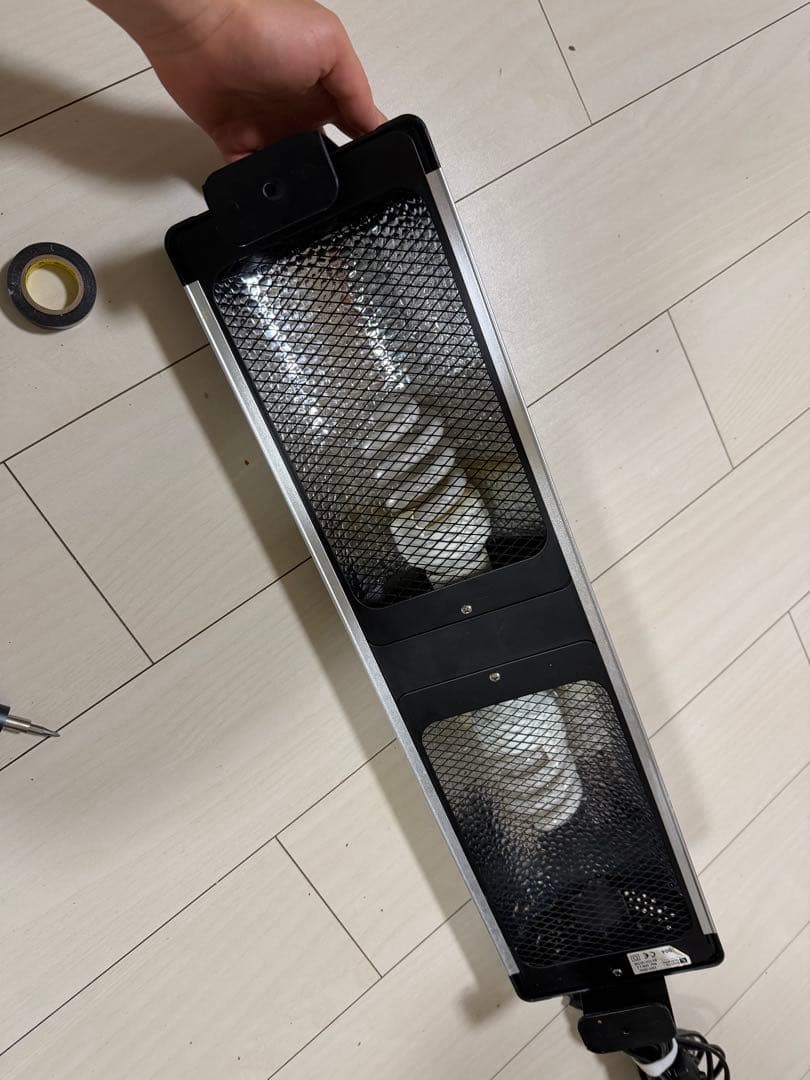 vision 鳥かご HAGEN 横網L01 ヒートランプ、日光浴ランプセット