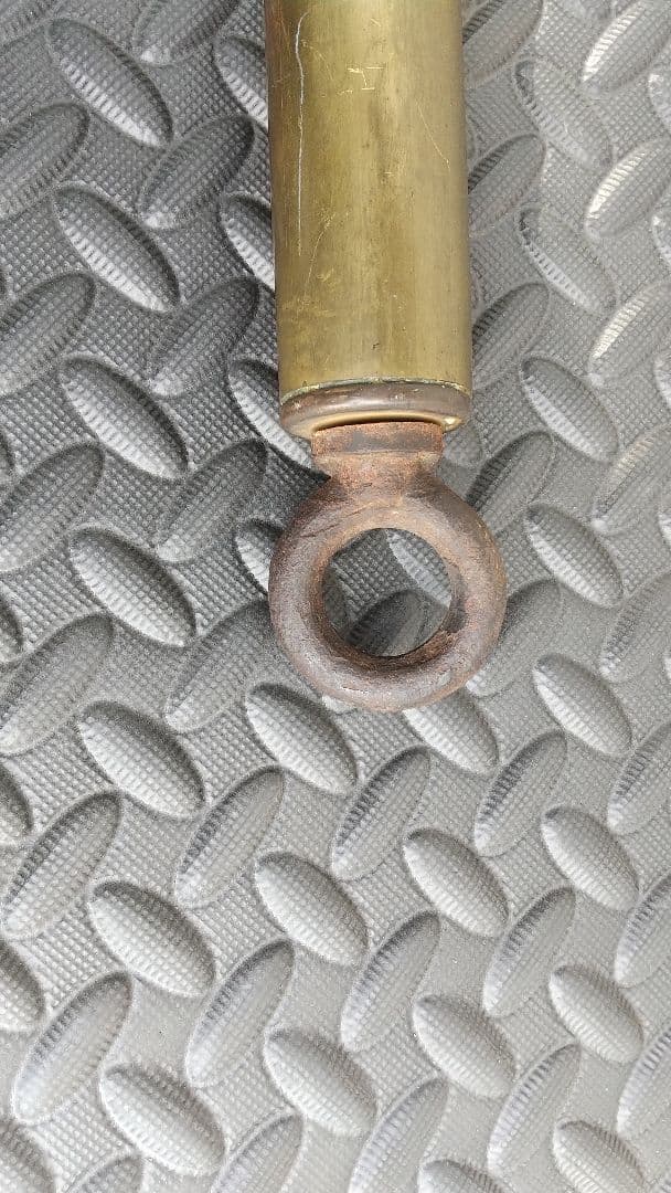 アンティーク特大 自在鉤 真鍮 15kg 180cm