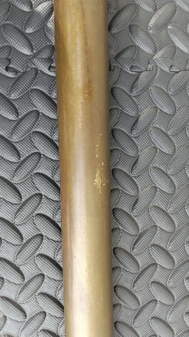 アンティーク特大 自在鉤 真鍮 15kg 180cm