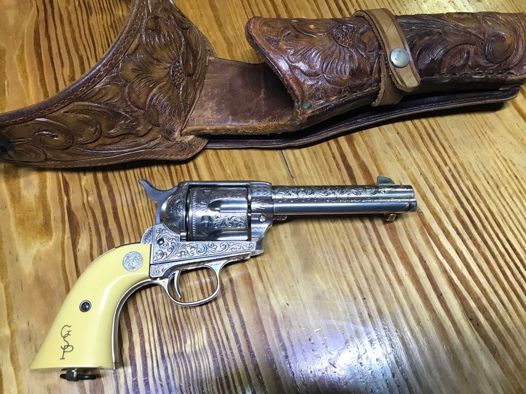 パットン将軍　コルト　ガンベルト付き！