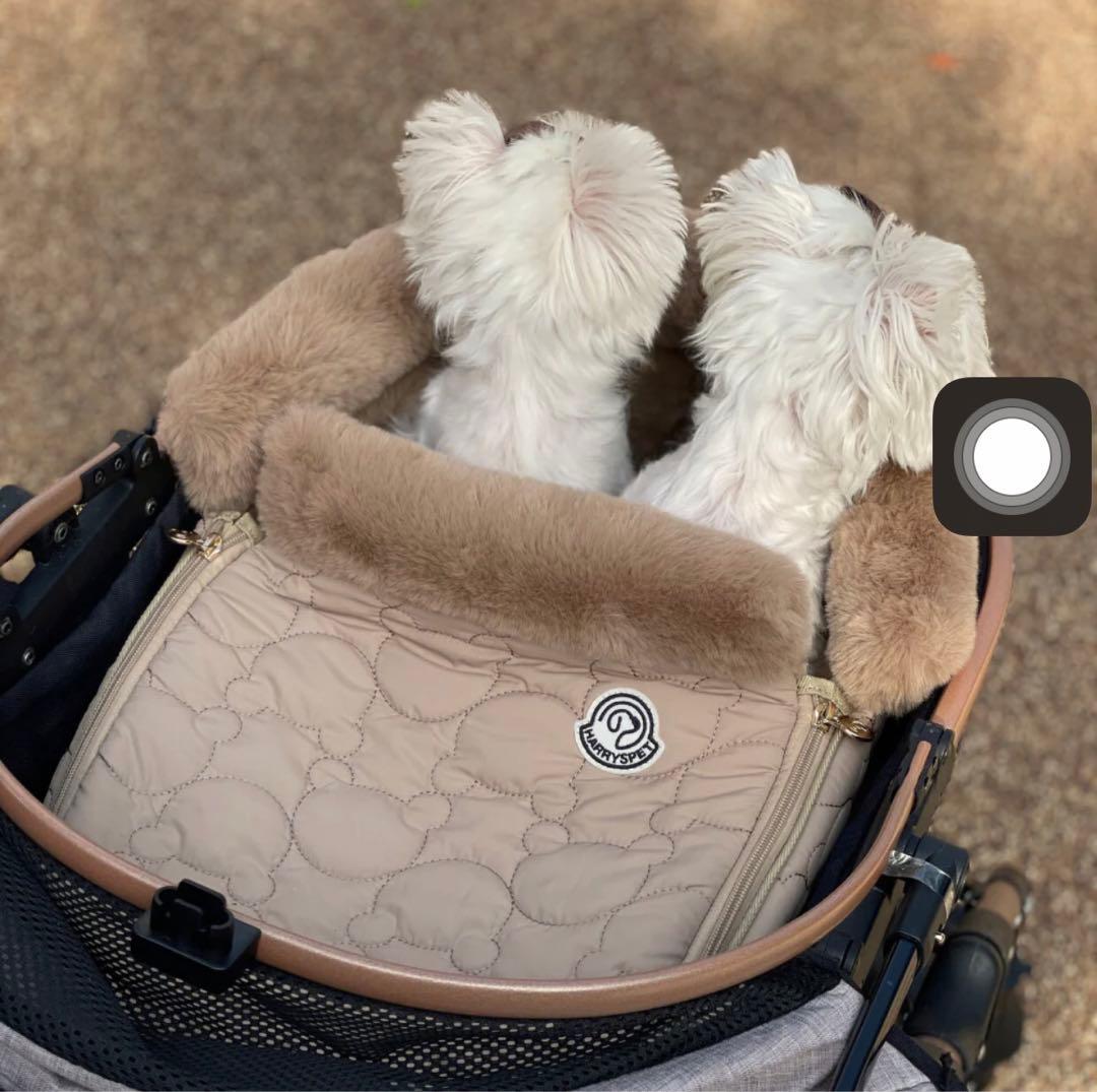 【L】ハリースペット　バシネット　DOME チェスナッツブラウン