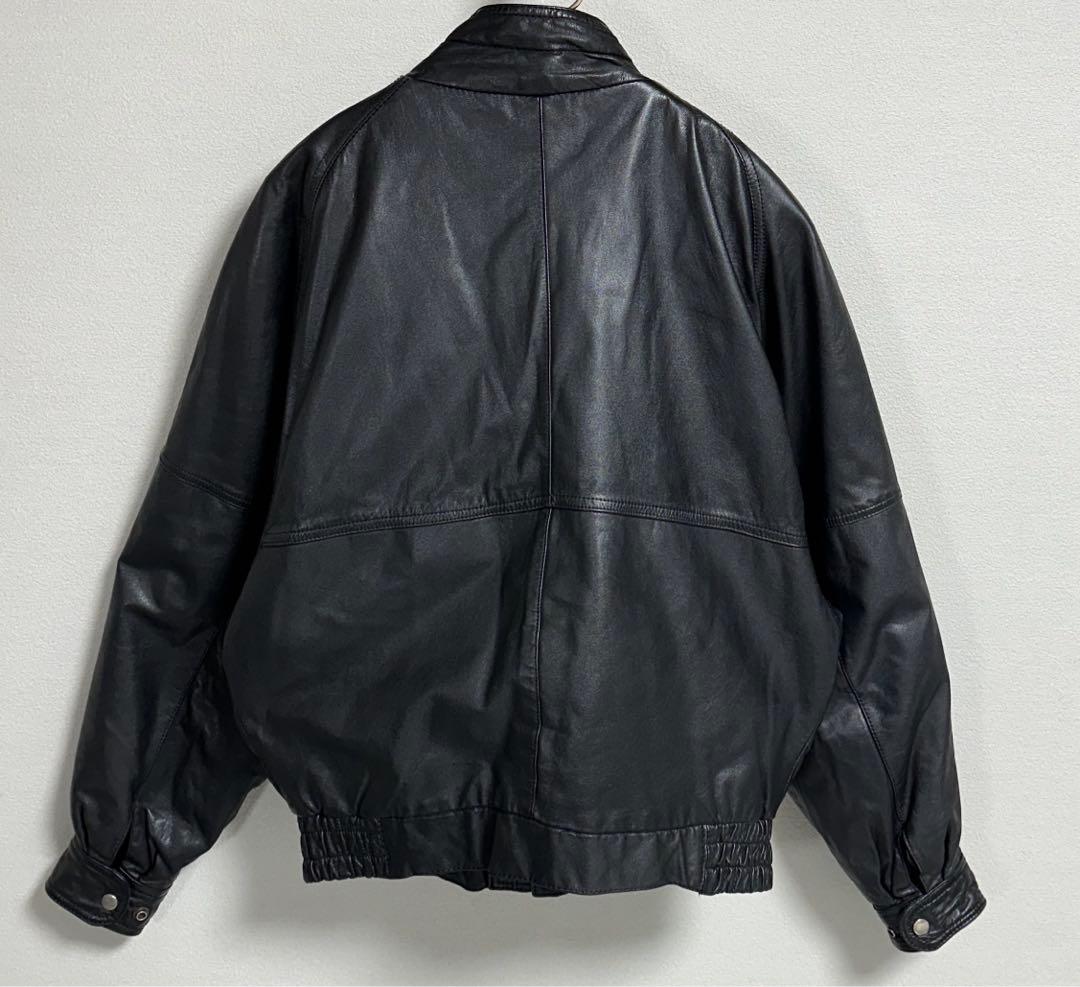 90s ST.JOHNS BAY レザージャケット ドリブラージャケット