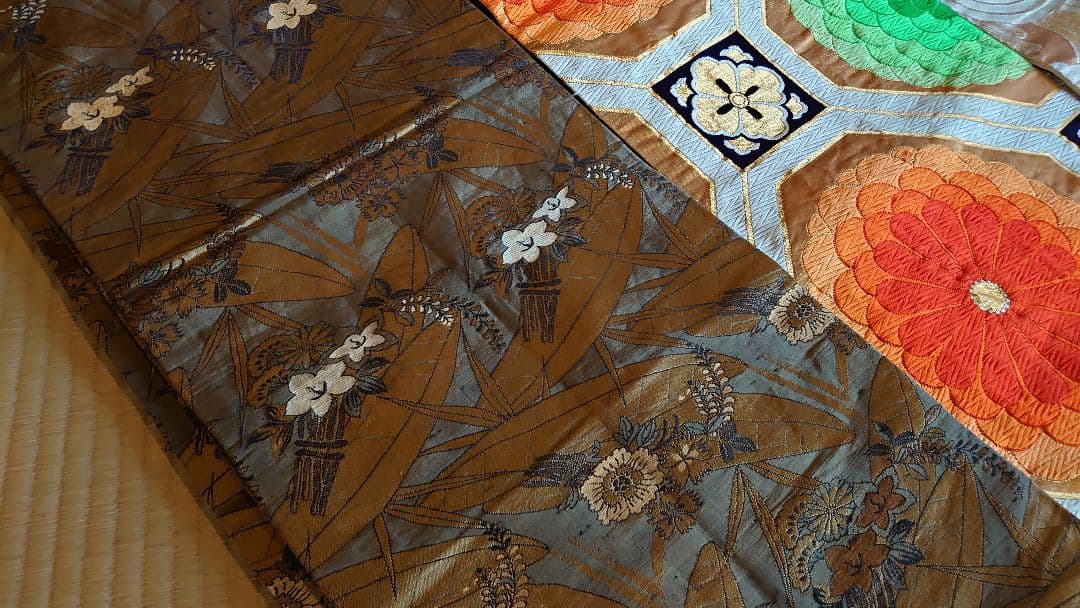 袋帯　着物　帯　刺繍　金糸　旧家　１０種　１０枚