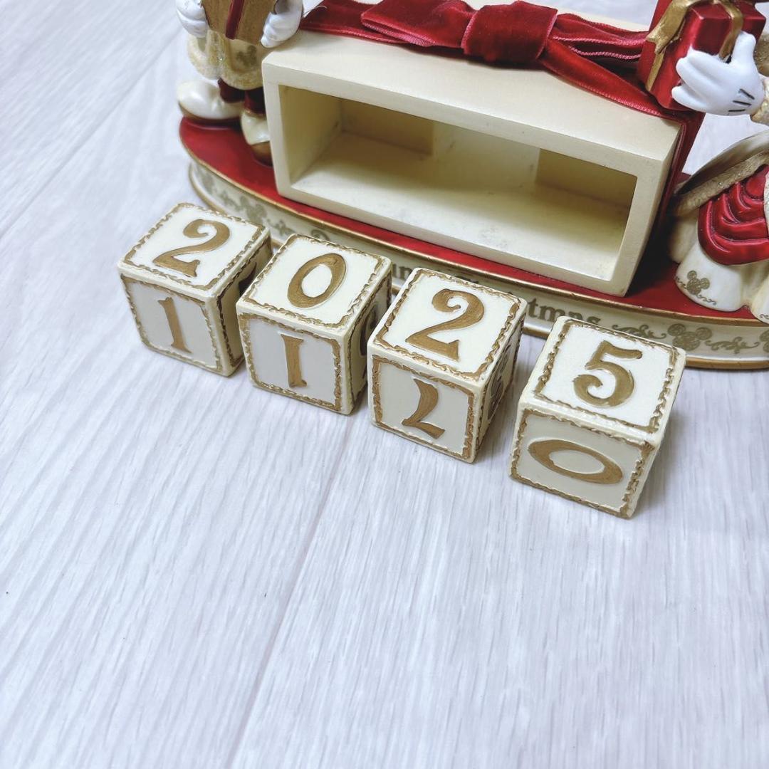 希少 ディズニー ミニー&ミッキー クリスマスカウントダウンカレンダー 可愛い