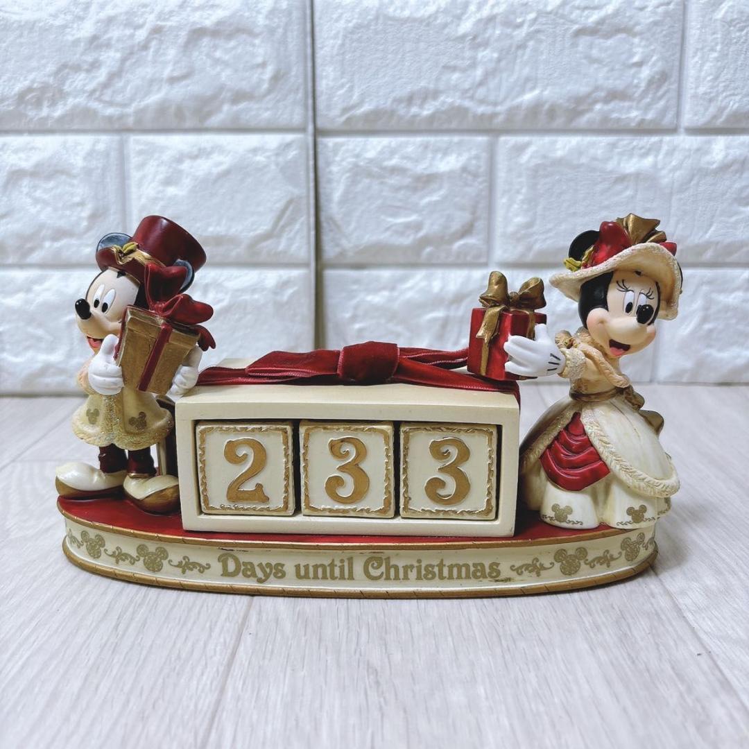 希少 ディズニー ミニー&ミッキー クリスマスカウントダウンカレンダー 可愛い