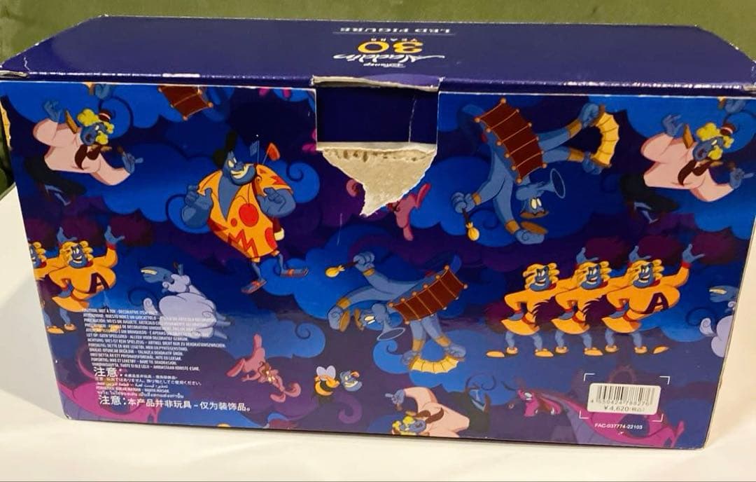 アラジン 魔法のランプ LEDライト ジーニー ディズニーストア レア 希少品