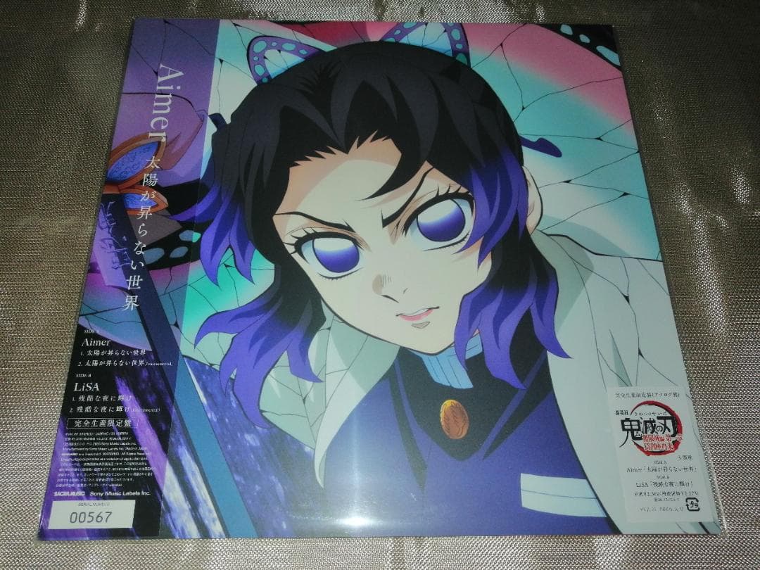 新品　太陽が昇らない世界/残酷な夜に輝け　LP　レコード　完全生産限定盤 特価