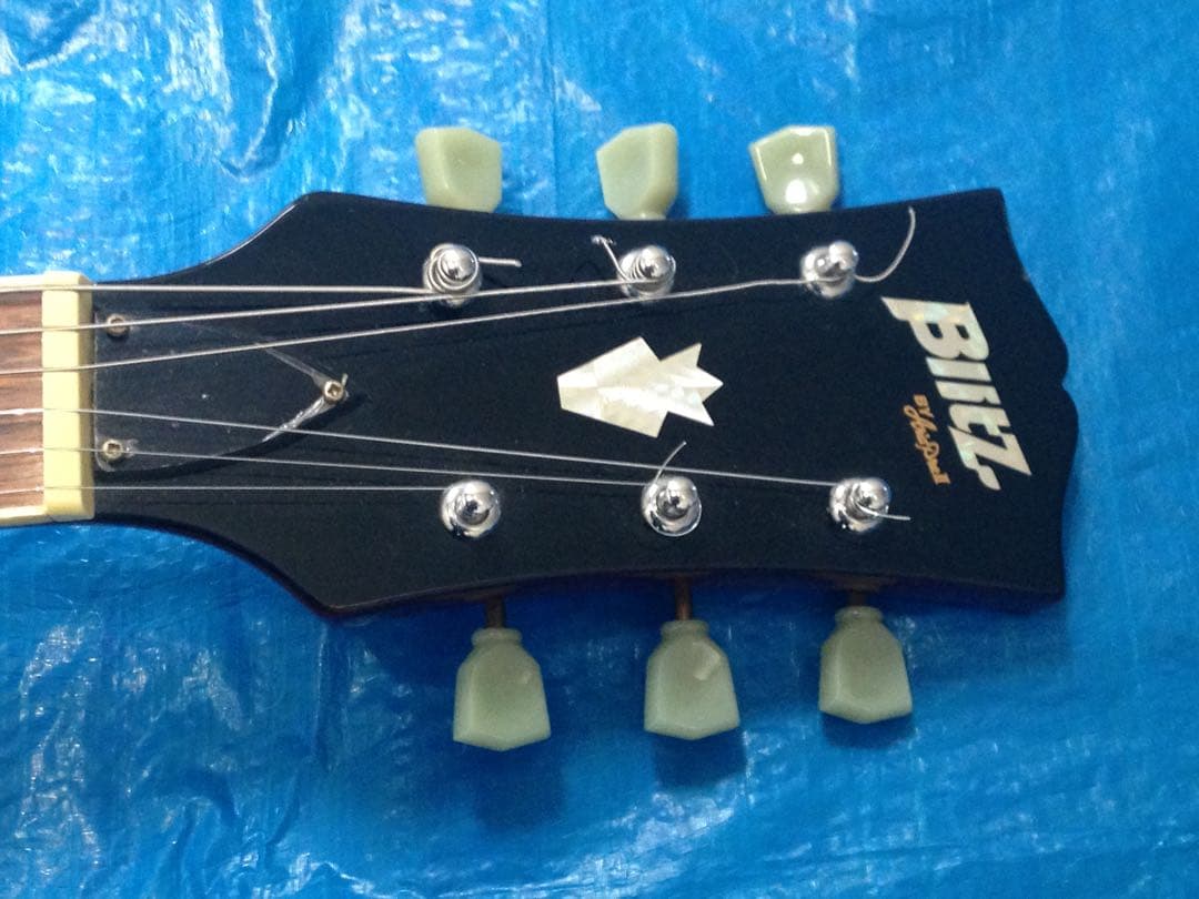 ジャンク Blitz SGスタイル エレキギター レッド