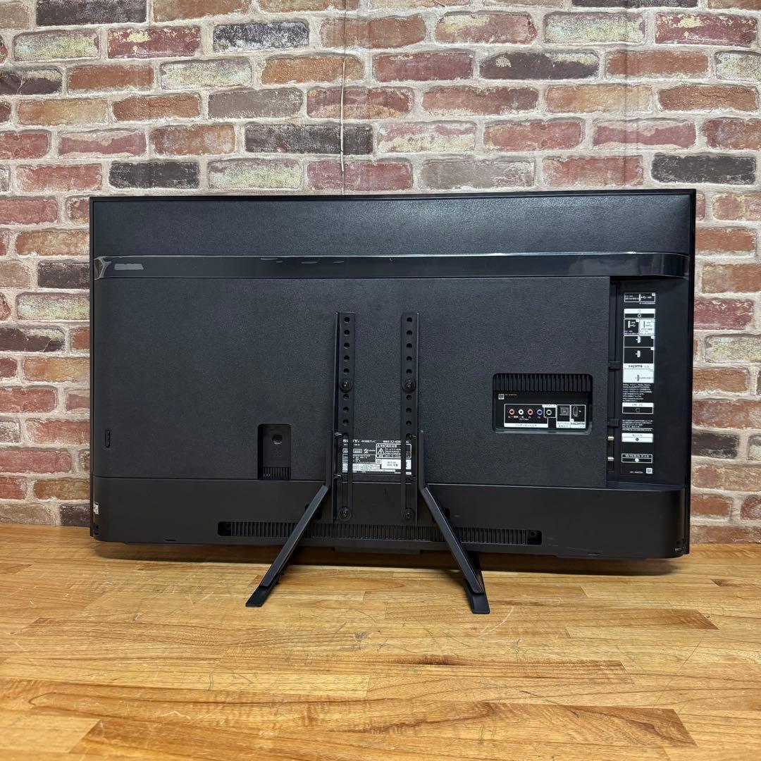 SONY 43V型 4K 液晶テレビ BRAVIA KJ-43X8500G