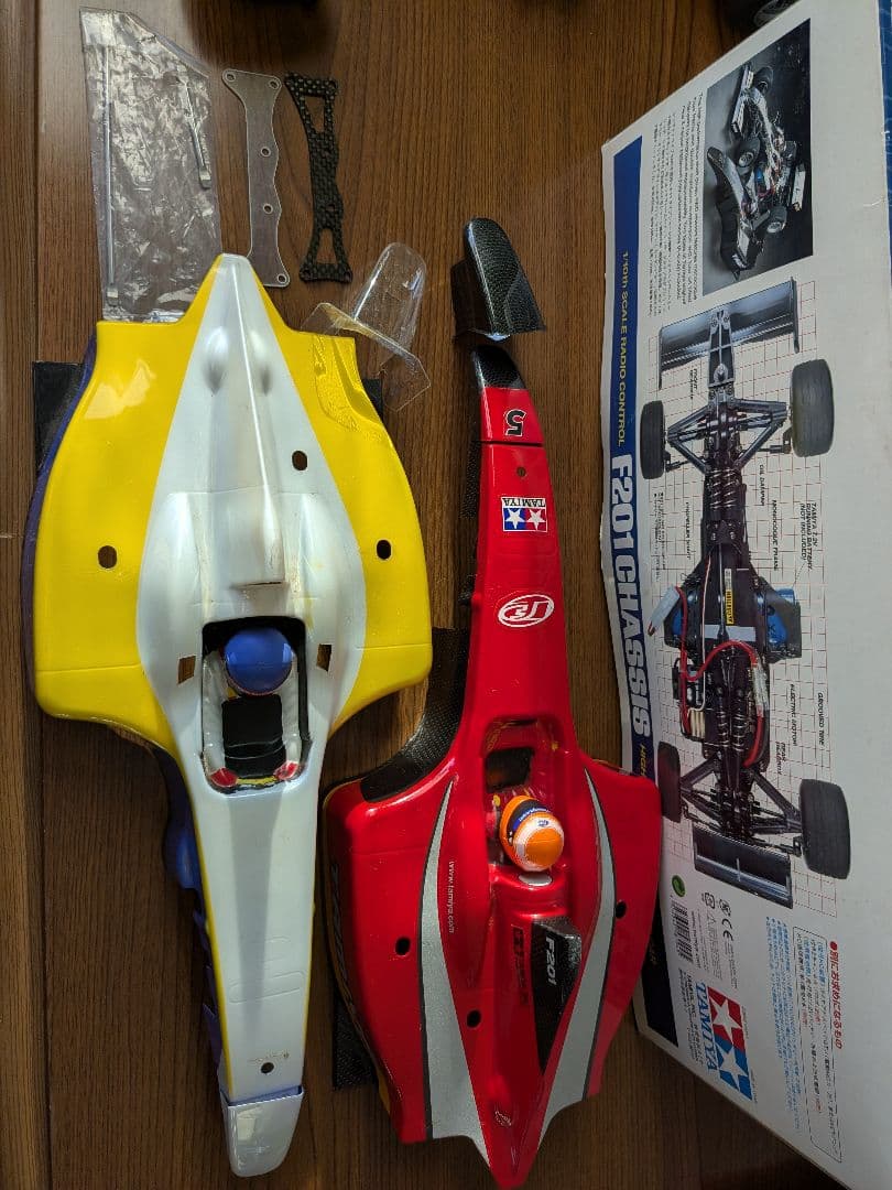 TAMIYA F201 CHASSIS 高性能ラジコンカー