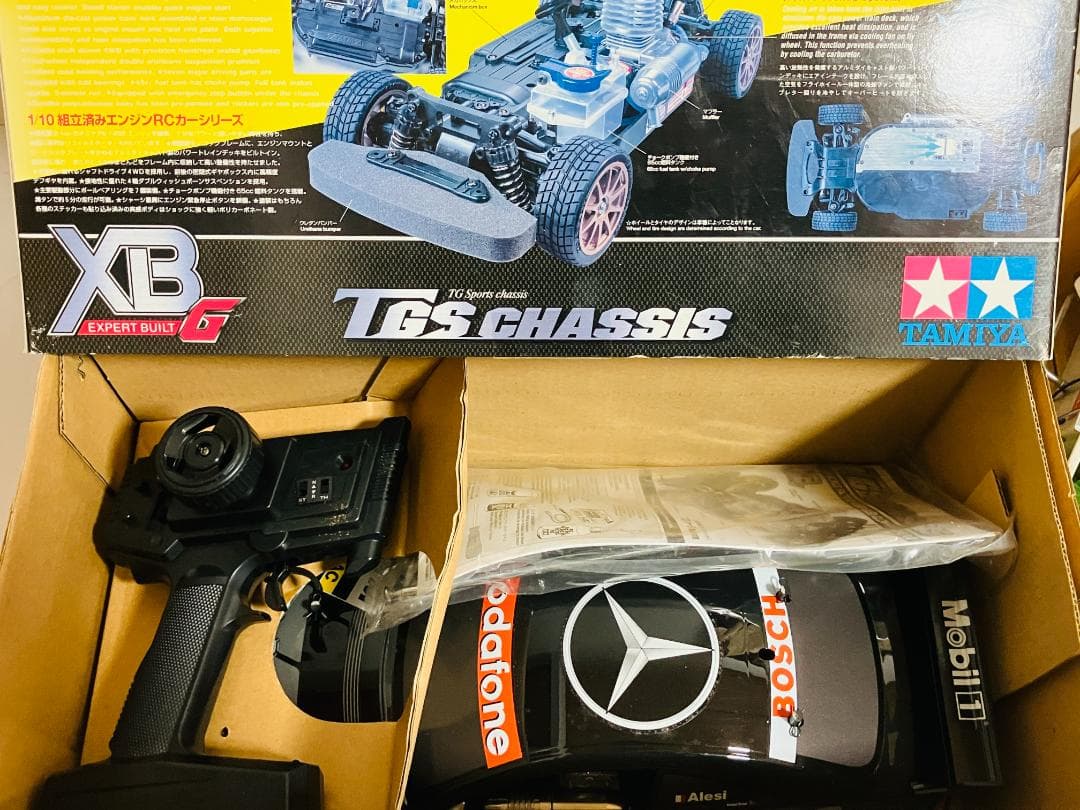 タミヤ XB CLK DTM 2002 AMG ベンツ TGSシャーシ