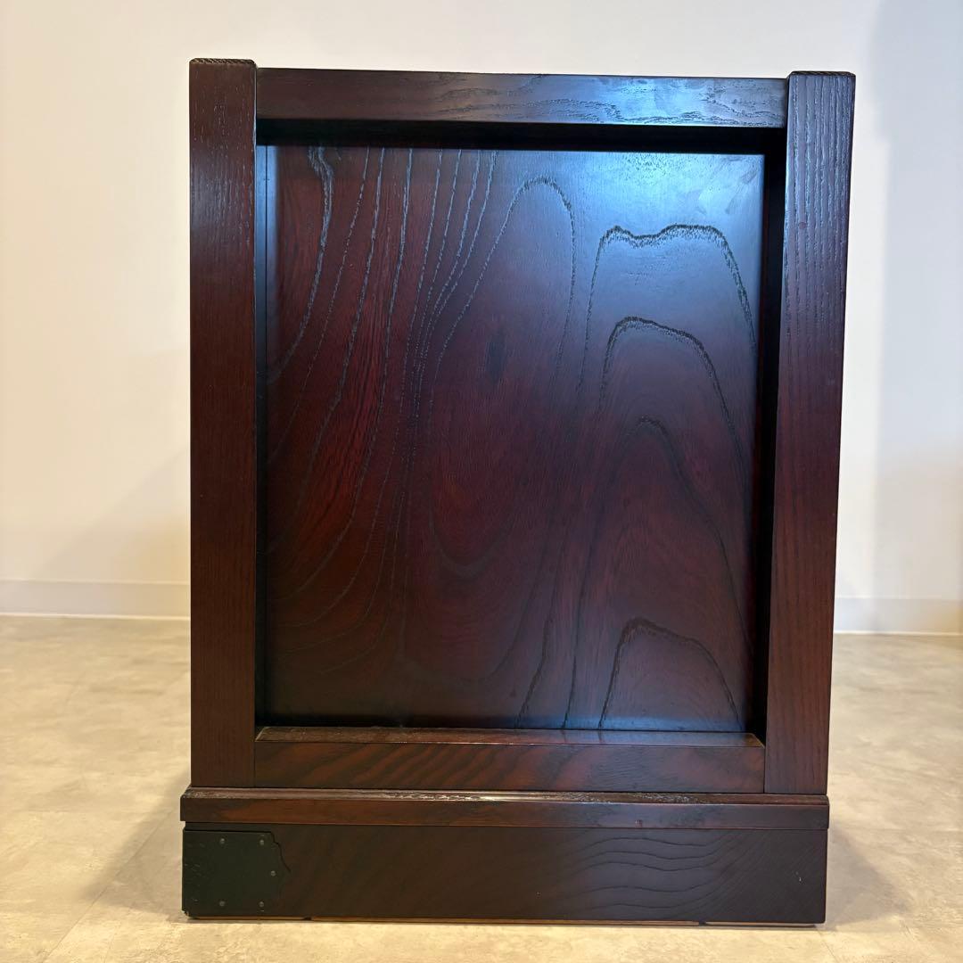 からくり箪笥　民芸家具　収納棚　チェスト　和棚　ローボード