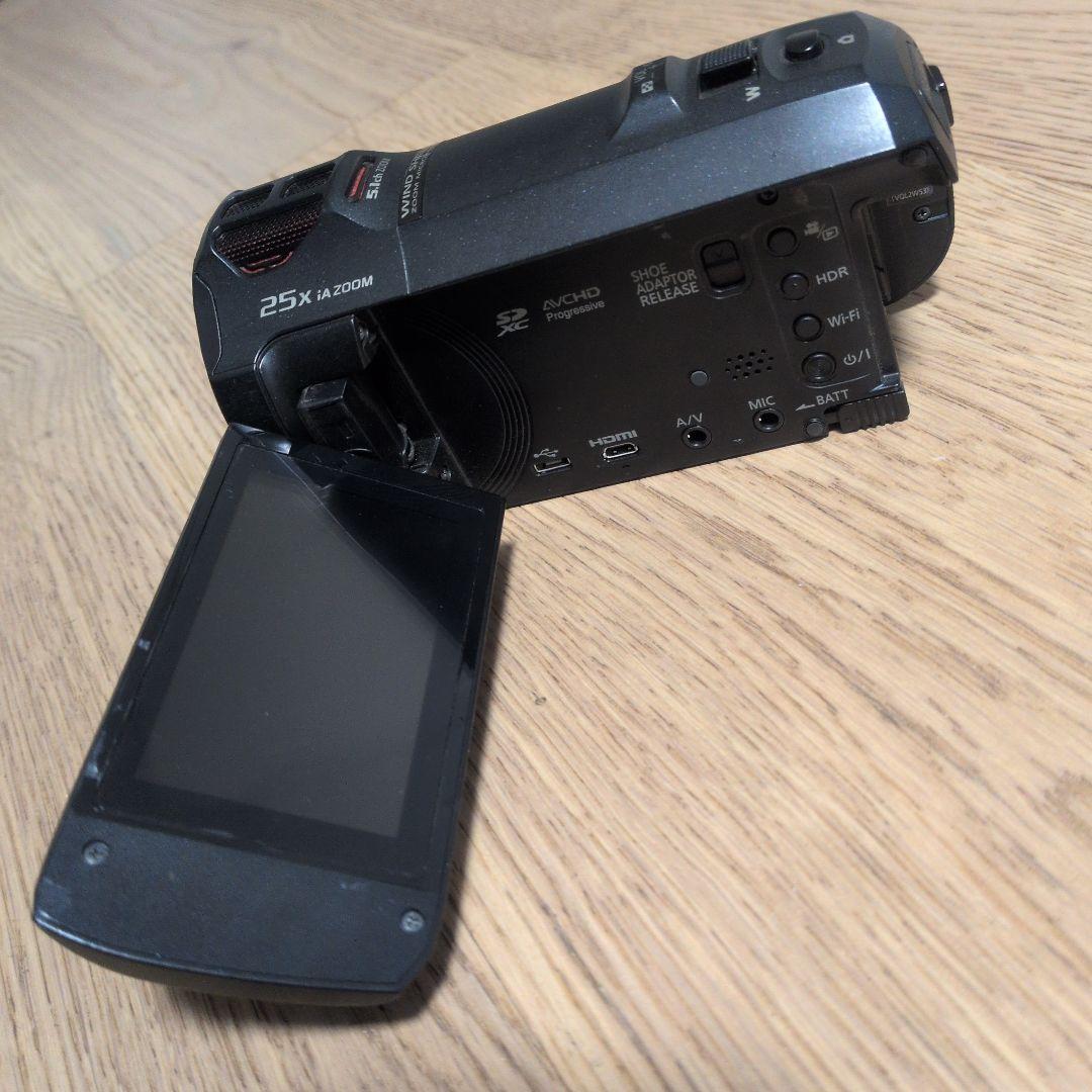 Panasonic 4Kビデオカメラ HC-VX985M ブラック:注意事項あり