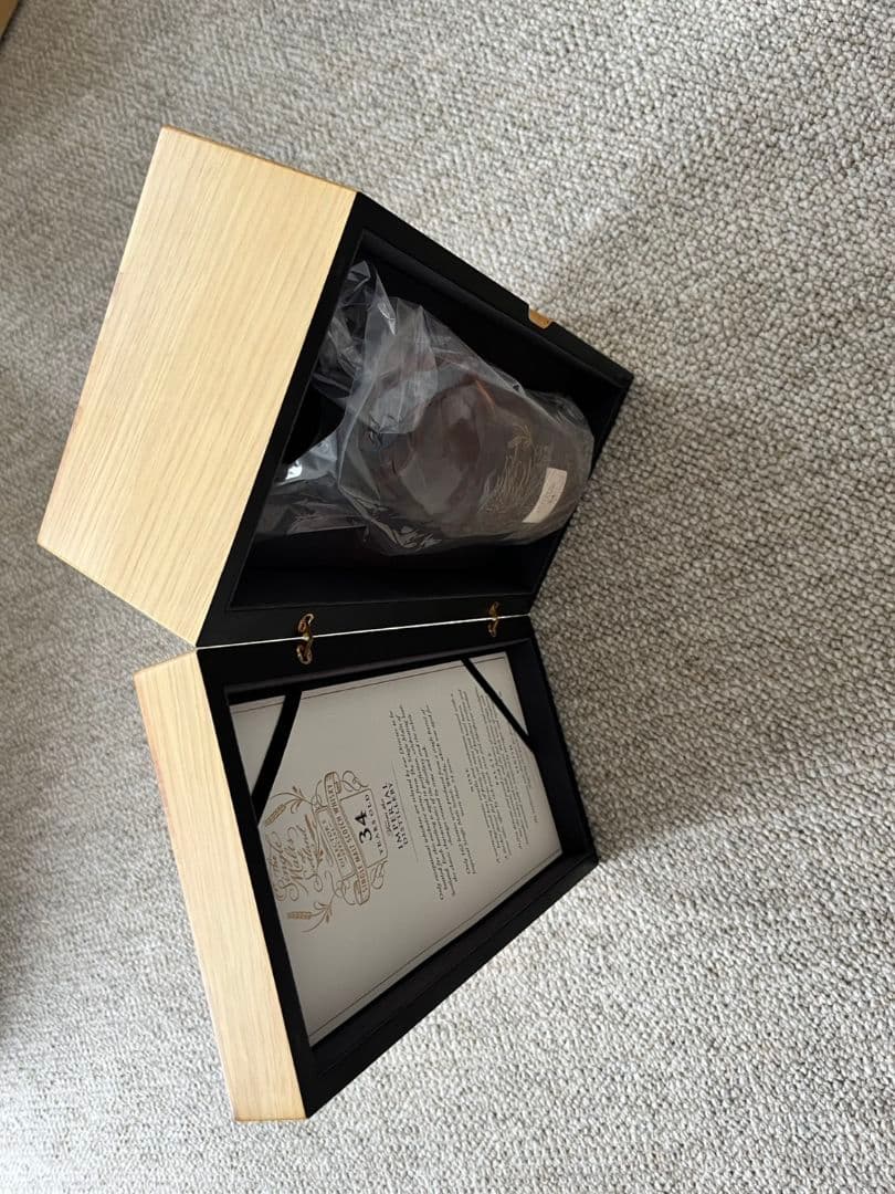 インペリアル34年 　ザ　シングルモルツ　オブ　スコットランド　新品木箱入り