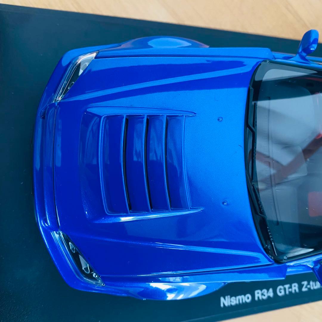 Nismo R34 スカイラインGT-R Z-tune ミニカー 1/18