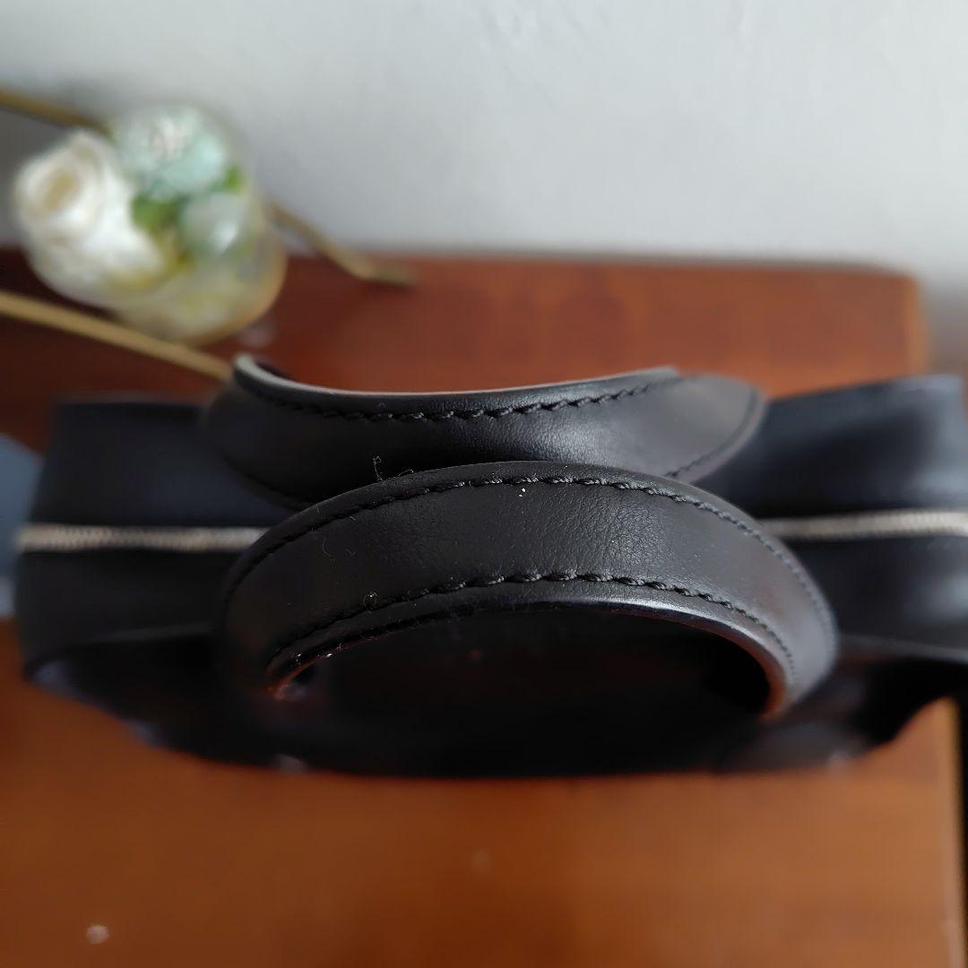 ユキさま専用 LOEWE ブラック レザーミニハンドバッグ