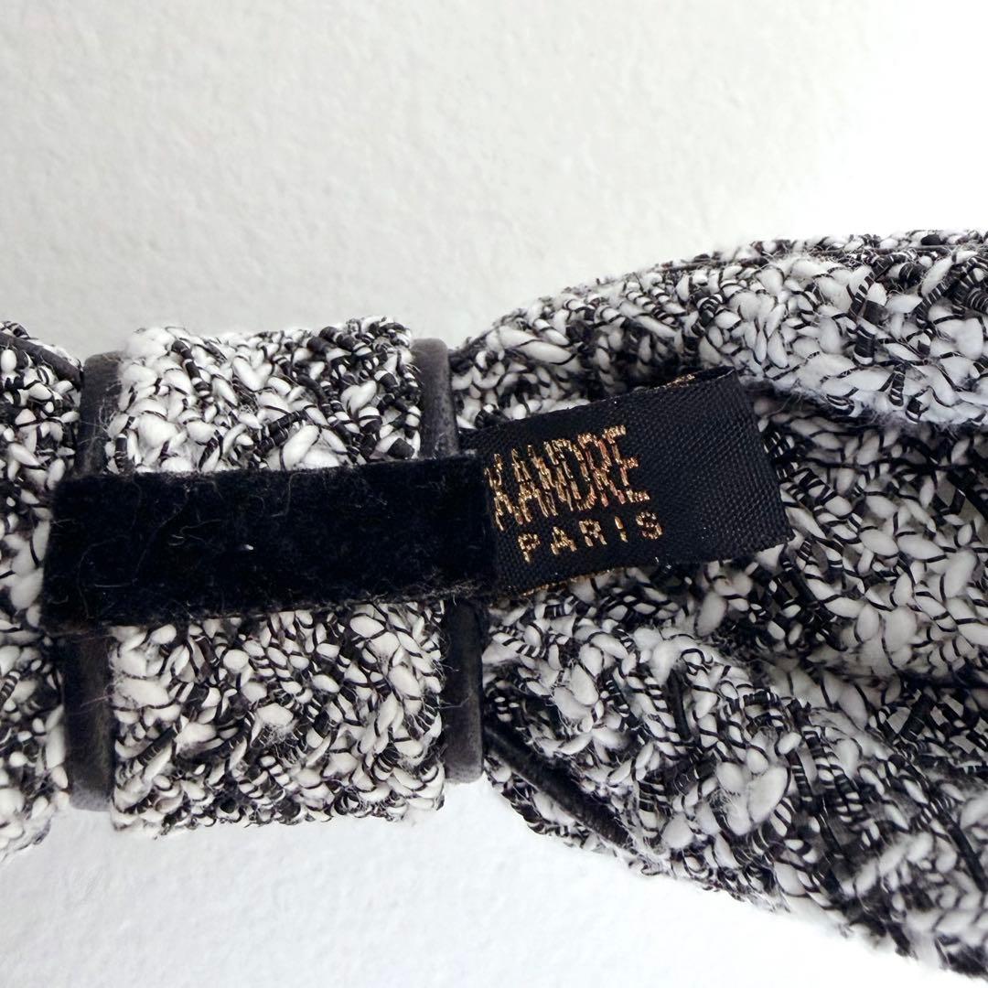 ALEXANDRE DE PARIS アレクサンドル カチューシャ ツイード