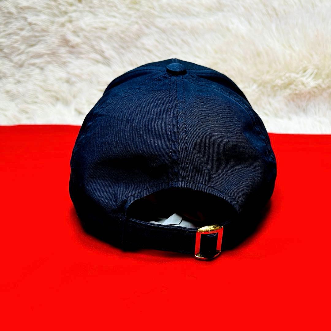 CELINE セリーヌ ロゴ ベースボールキャップ ネイビー