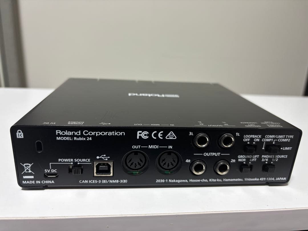 J*m様 【動作美品】Roland Rubix 24 オーディオインターフェイス
