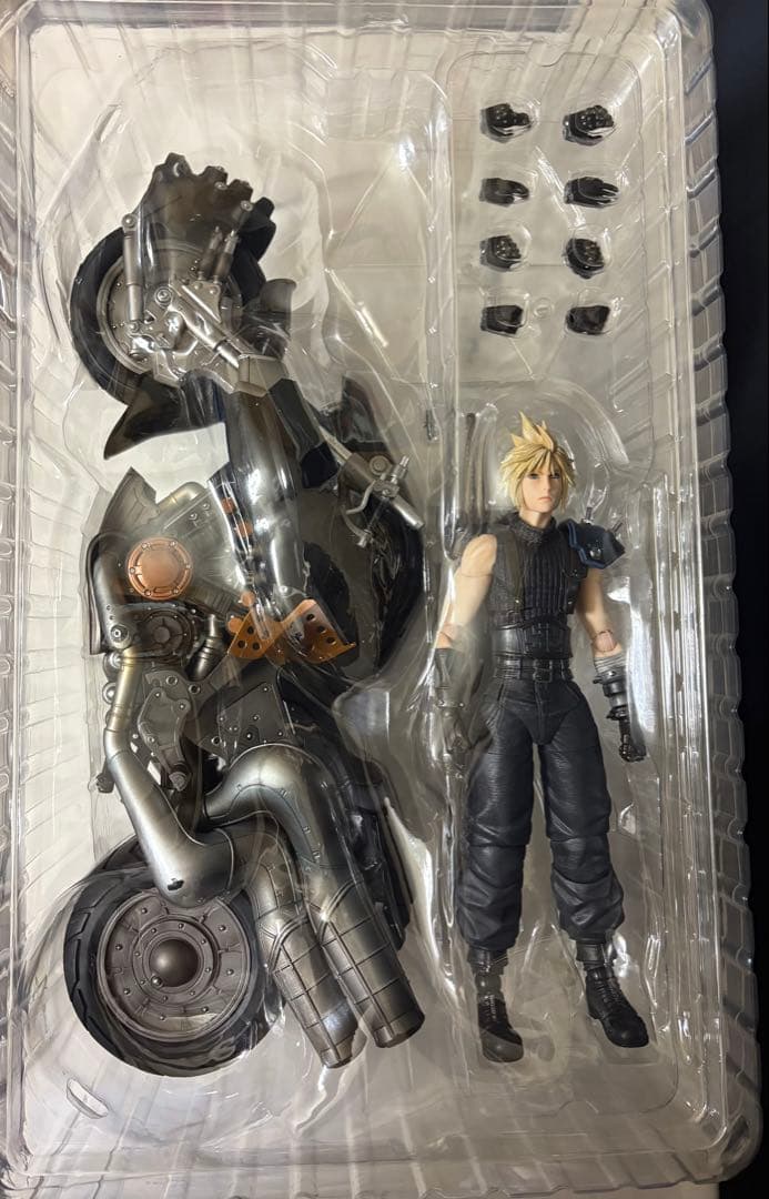 PLAY ARTS FF VII クラウド & ハーディ・デイトナ