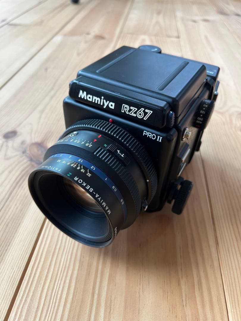 Mamiya RZ67 PROII+セコールZ110/2.8W ポラ　デジバック