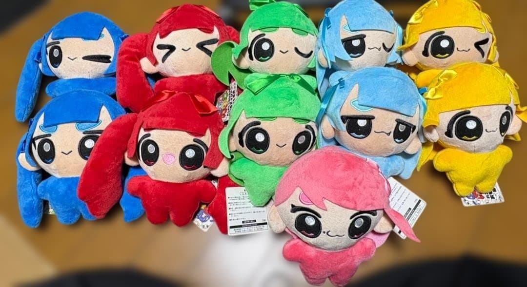 バンドじゃないもん バンもん おもちエイリアン ぬいぐるみ 11体セット