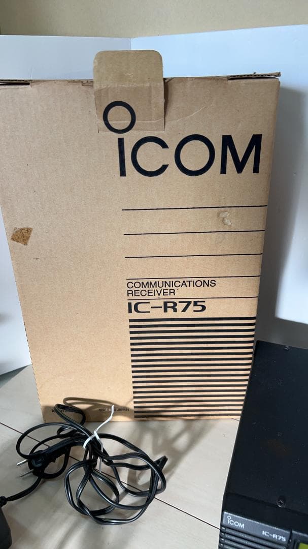 iCOM /IC-R75　レシーバー　 無線機　ジャンク品　アイコム