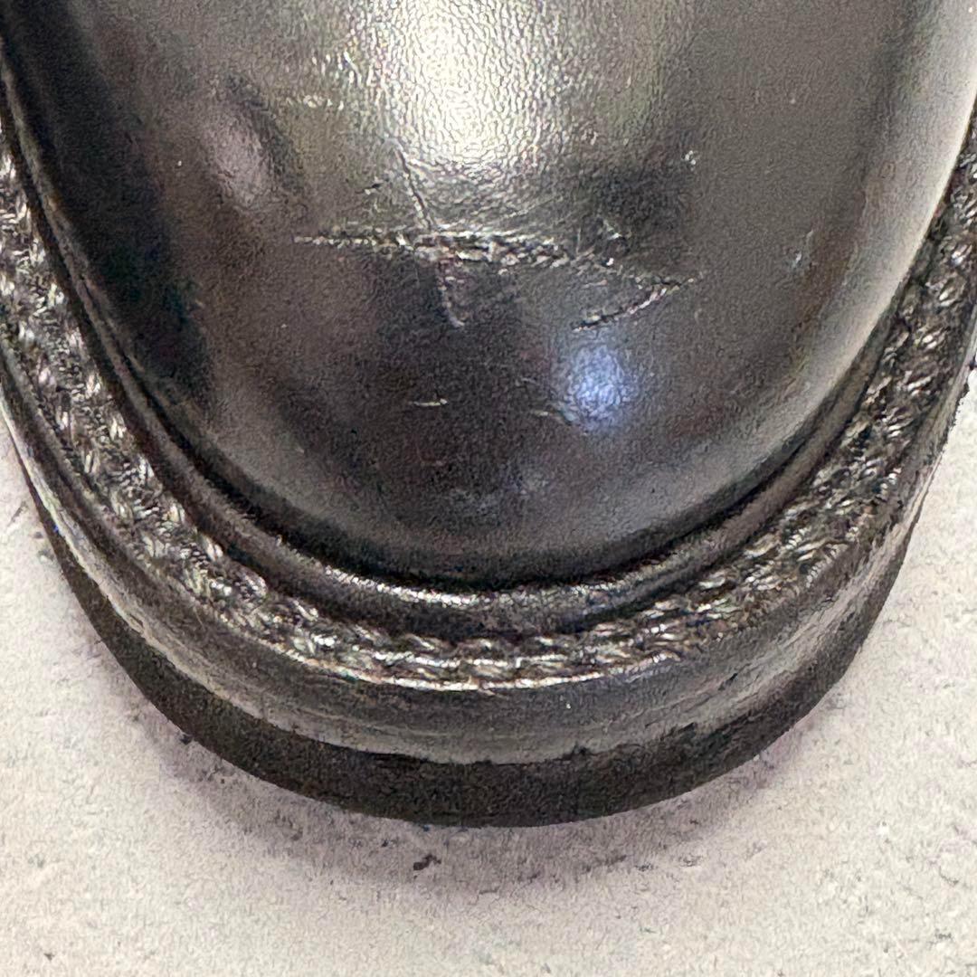 ダブルエイチ　WH (65) 革靴　レザーシューズ　プレーントゥ　レースアップ