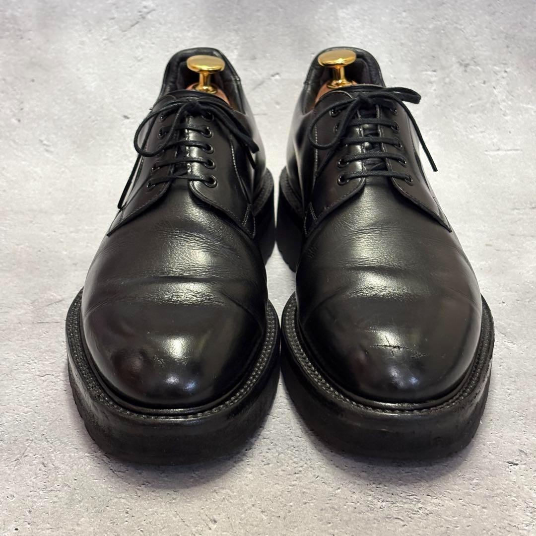 ダブルエイチ　WH (65) 革靴　レザーシューズ　プレーントゥ　レースアップ